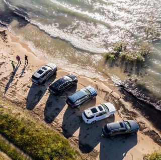 three-row mid-size crossovers and SUVs