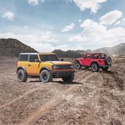 ford bronco vs jeep wrangler