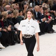 Chanel Lente/Zomer 2019 show in Parijs. 
