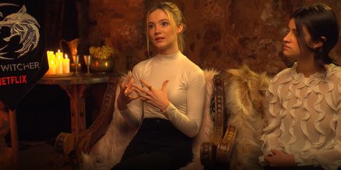 The Witcher entrevista Freya Allan Anya Chalotra