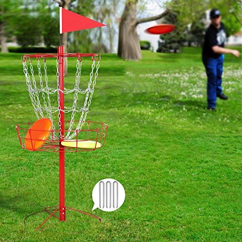 portable disc golf net