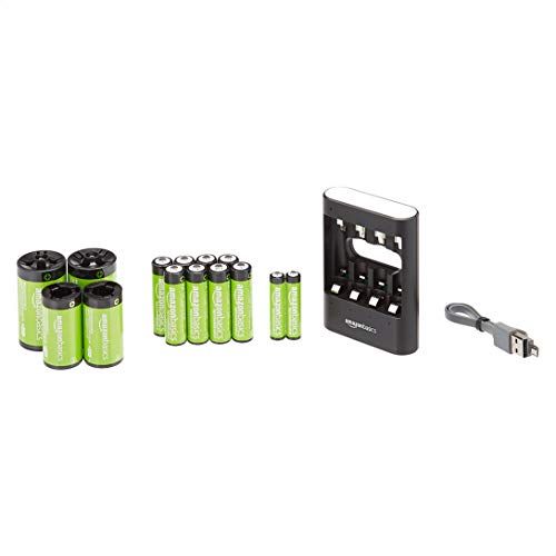 rechargeable c battery kit